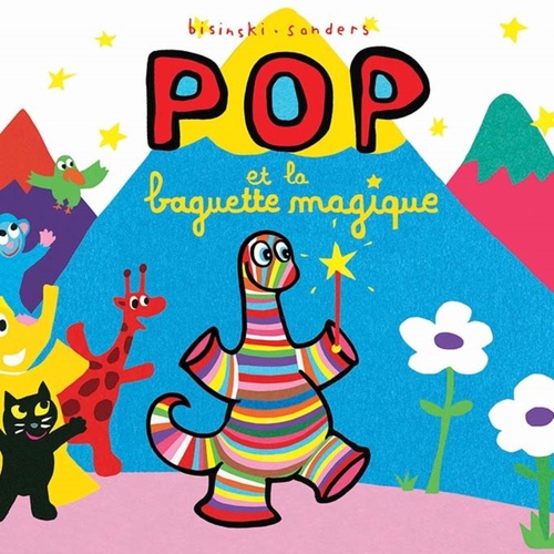 audiobook cover of Pop et la baguette magique, by Alex Sanders, Pierrick Bisinski