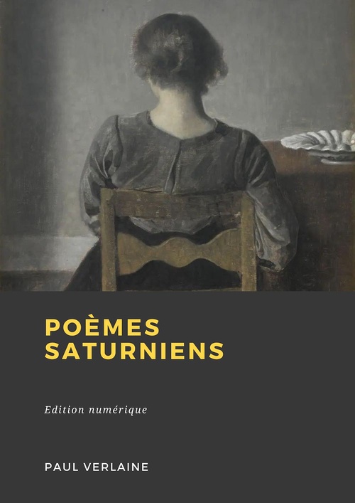 Couverture ebook de Poèmes saturniens, de Paul Verlaine