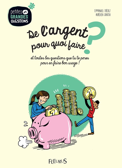 Couverture ebook de De l'argent, pour quoi faire ?, de Emmanuel Trédez, Aurélien Cantou