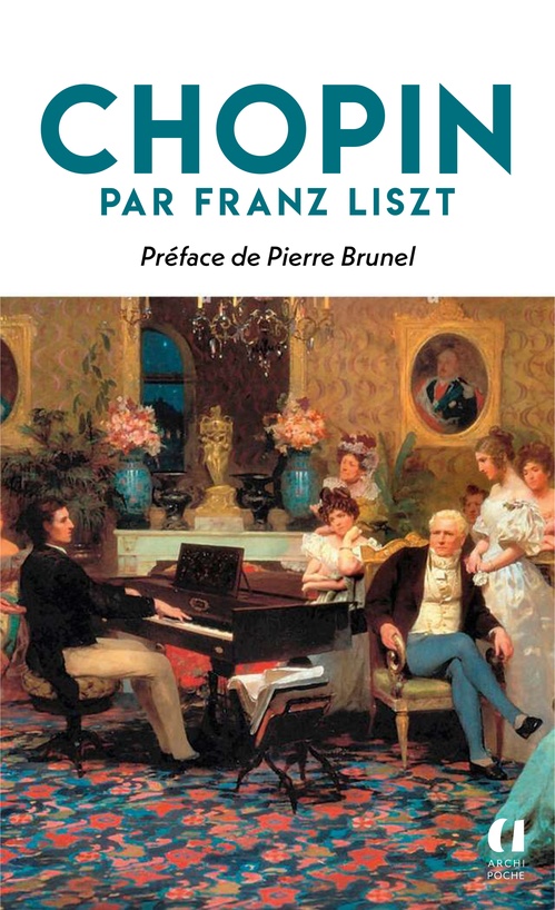 ebook cover of Chopin, by Franz Liszt