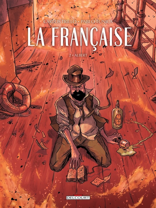 ebook cover of La Française T02 - Albert, by Carlos Trillo, Pablo Tunica