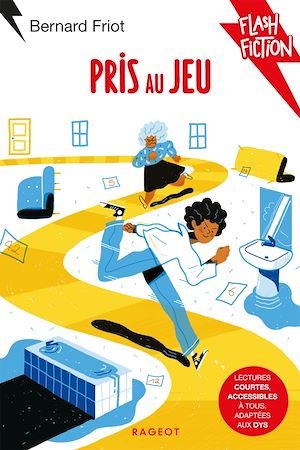 Couverture ebook de Pris au jeu, de Bernard Friot, Félix Larive