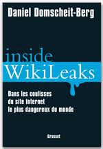 ebook cover of Inside WikiLeaks, by Daniel Domscheit-Berg