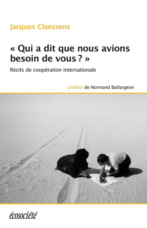 ebook cover of «Qui a dit que nous avions besoin de vous?», by Jacques Claessens