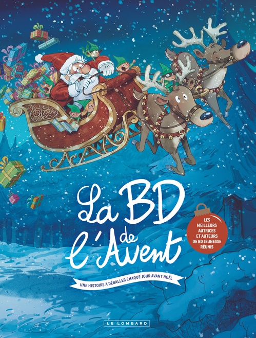 ebook cover of BD de l'avent jeunesse 2024, by Collectif, Romain Pujol, Filippi, Nob, Kid Toussaint, David Boriau, Jose Luis Munuera, Thomas Le Petit-Corps, Mini Ludvi