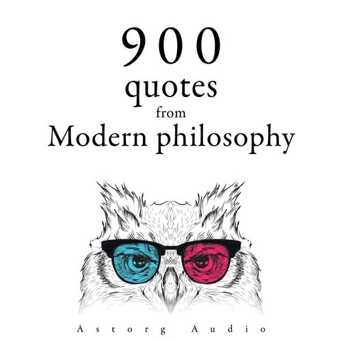 Couverture audiobook de 900 Quotations from Modern Philosophy, de Immanuel Kant, Jean-Jacques Rousseau, Michel De Montaigne, Montesquieu, Nicolas, Voltaire, Baruch Spinoza, Blaise Pascal