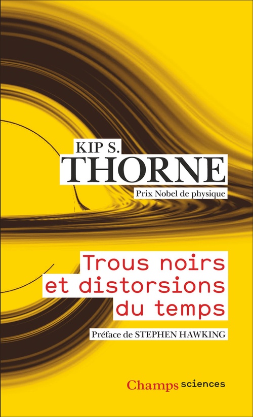 ebook cover of Trous noirs et distorsions du temps, by Kip S. Thorne