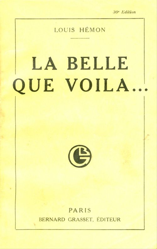 Couverture ebook de La belle que voilà, de Louis Hémon