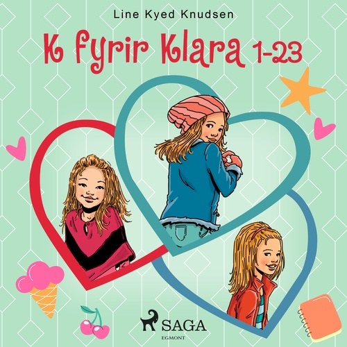 Couverture audiobook de K fyrir Klara 1-23, de Line Kyed Knudsen