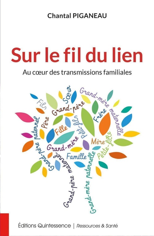 Couverture ebook de Sur le fil du lien - Au coeur des transmissions familiales, de Chantal Piganeau