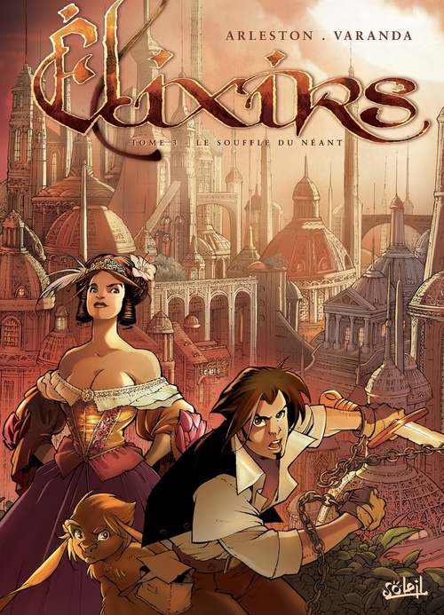 Couverture ebook de Élixirs T03, de Alberto Varanda