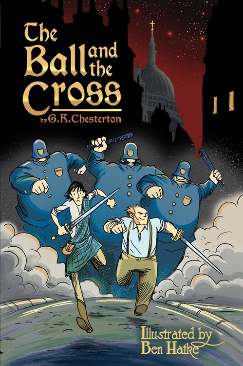 Couverture ebook de The Ball and the Cross, de G.K. Chesterton