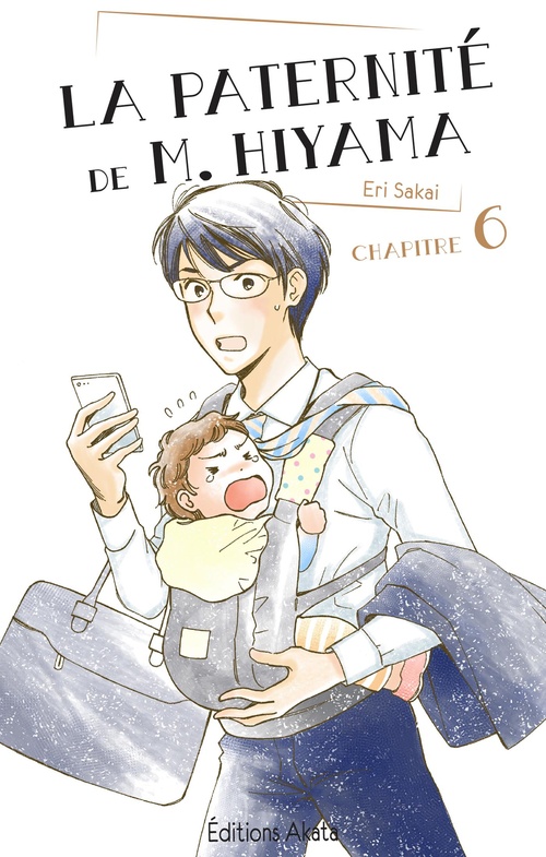 Couverture ebook de La paternité de M. Hiyama - Chapitre 6, de Eri Sakai