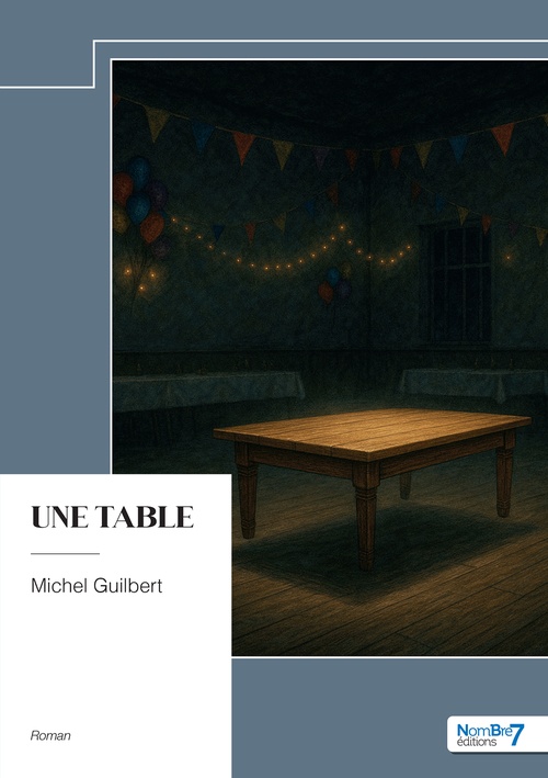 ebook cover of Une table, by Michel Guilbert