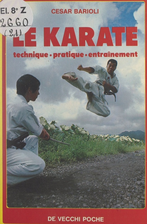 Couverture ebook de Le karaté, de Cesar Barioli