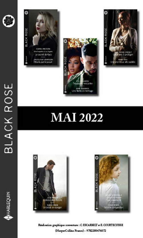 Couverture ebook de Pack mensuel Black Rose - 10 romans (mai 2022), de Collectif