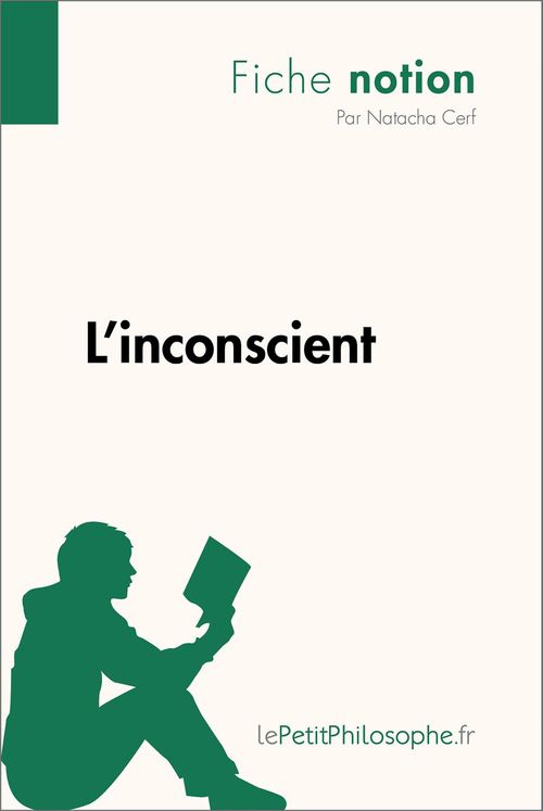 ebook cover of L'inconscient (Fiche notion), by Natacha Cerf