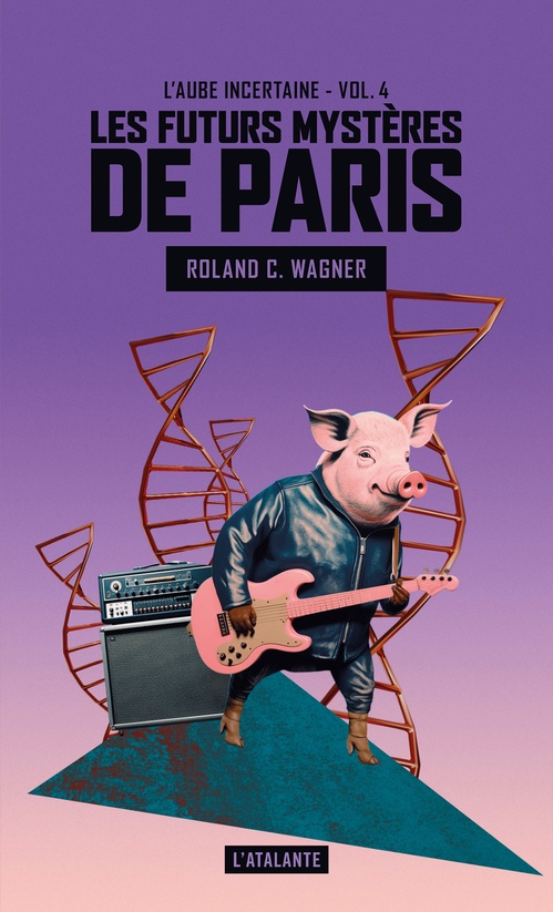 Couverture ebook de L'Aube incertaine, de Roland C. Wagner