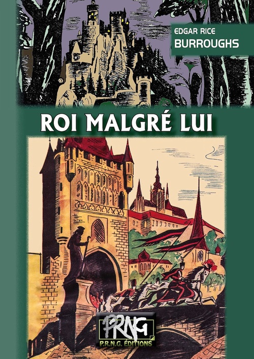 ebook cover of Roi malgré lui, by Edgar Rice Burroughs