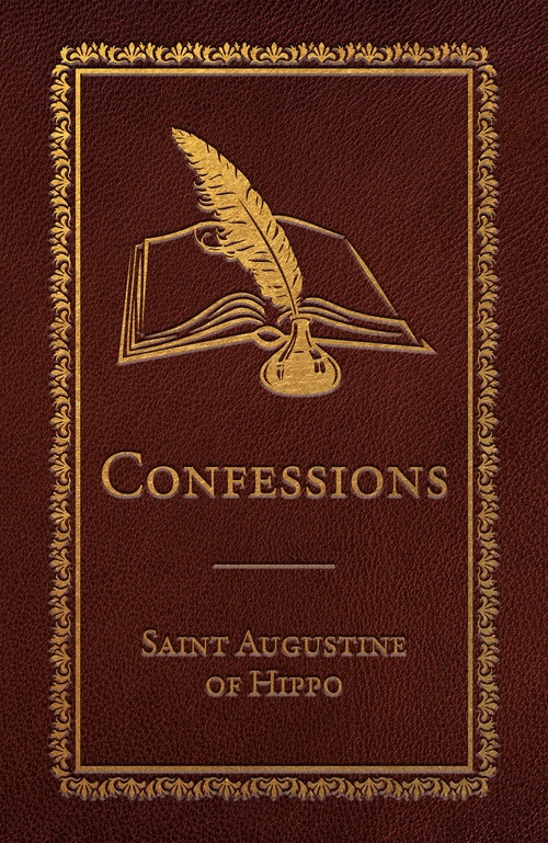 ebook cover of Confessions, by Augustine of Hippo