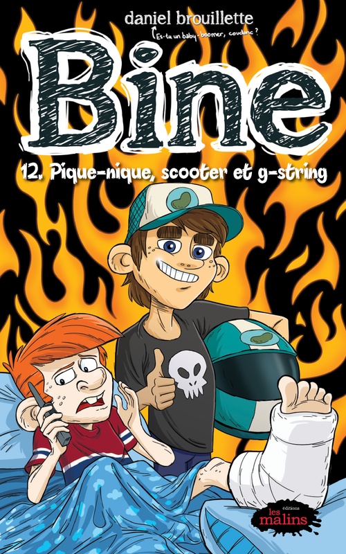 ebook cover of Bine, 12. Pique-nique, scooter et g-string, by Daniel Brouillette