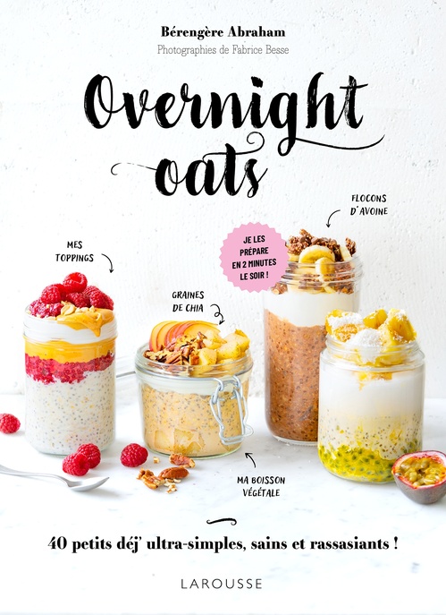 ebook cover of Overnight oats, by Bérengère Abraham