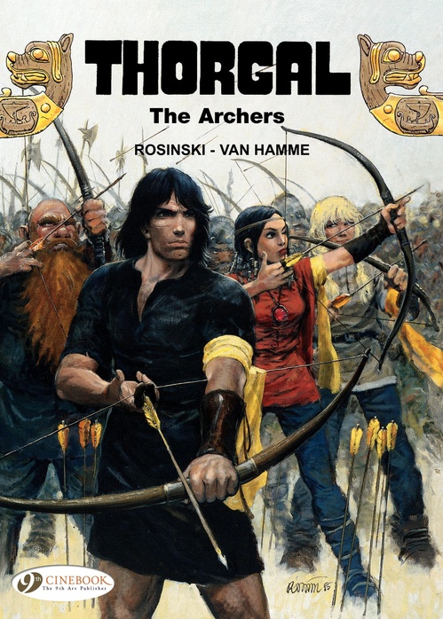 Couverture ebook de Thorgal - Volume 4 - The Archers, de Rosinski, Jean Van Hamme