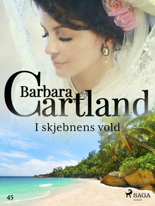 ebook cover of I skjebnens vold, by Barbara Cartland