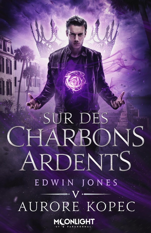 ebook cover of Sur des charbons ardents, by Aurore Kopec