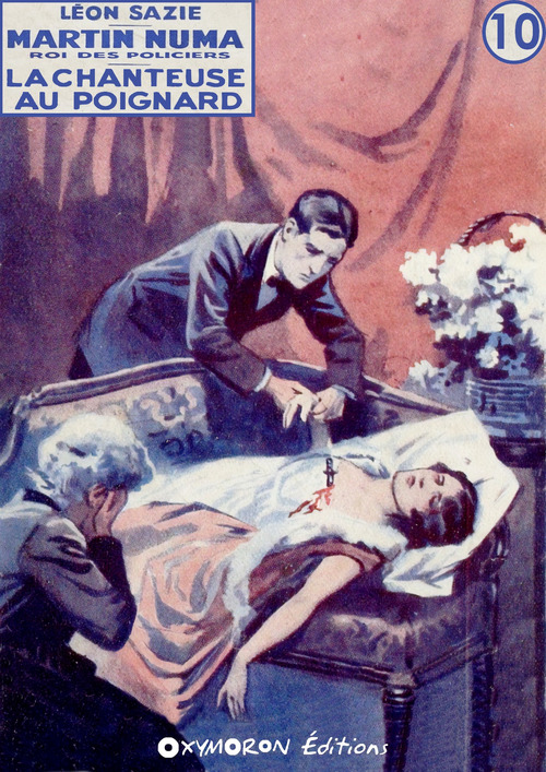 Couverture ebook de La chanteuse au poignard, de Léon Sazie