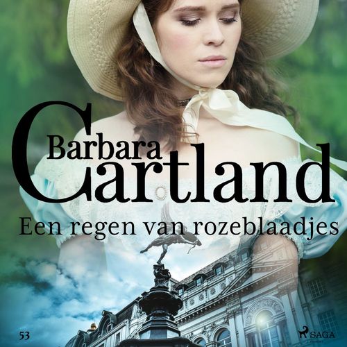 audiobook cover of Een regen van rozeblaadjes, by Barbara Cartland