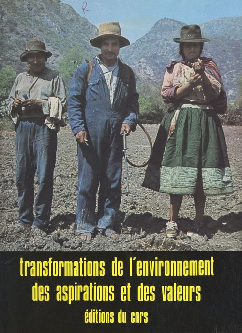 ebook cover of Transformations de l'environnement, des aspirations et des valeurs, by Paul-Henry Chombart De Lauwe