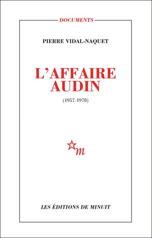 ebook cover of L'Affaire Audin, by Pierre Vidal-Naquet