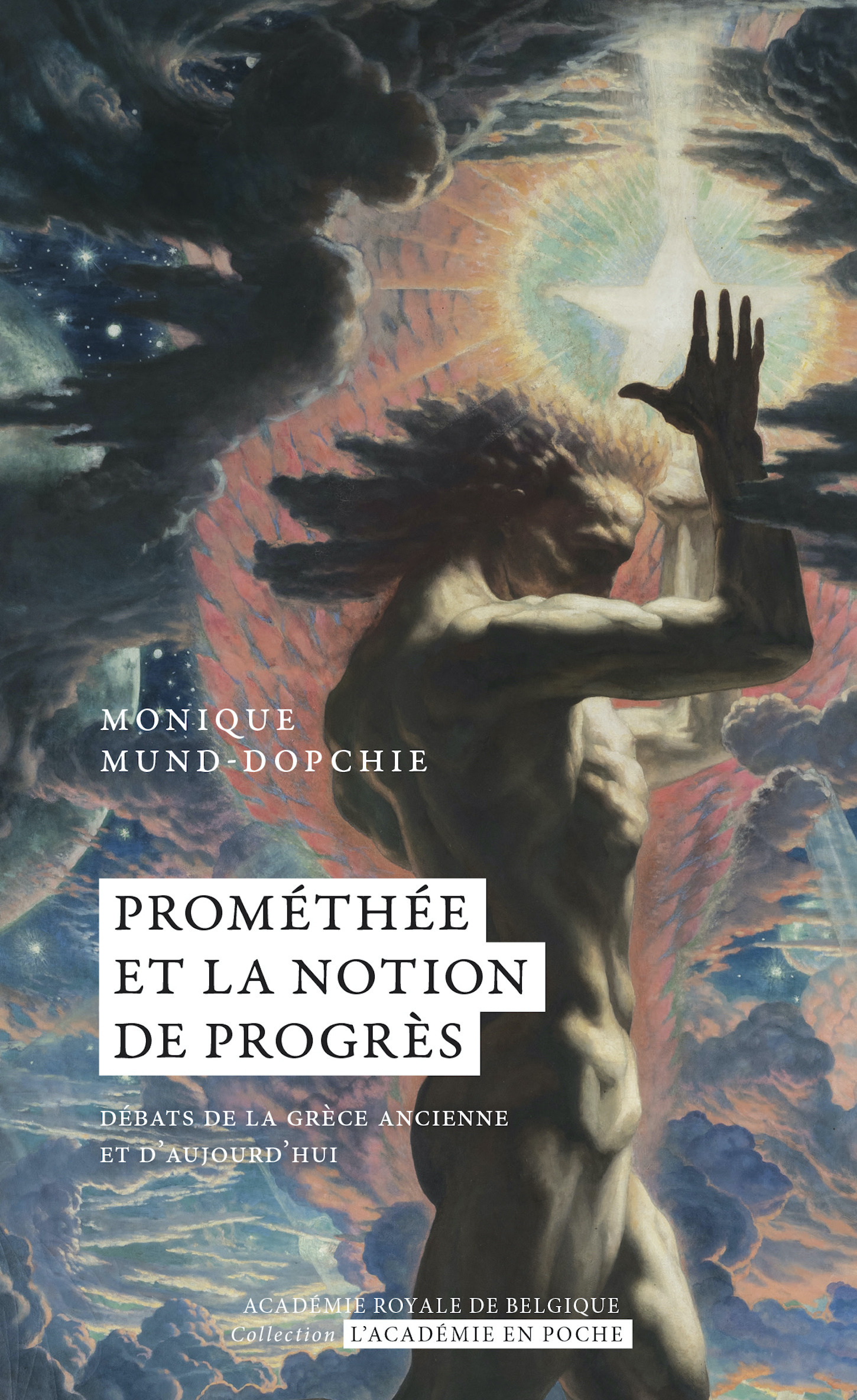 Couverture ebook de Prométhée et la notion de progrès, de Monique Mund-Dopchie