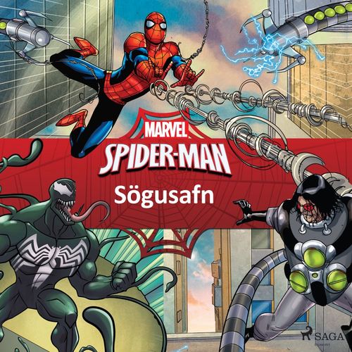 audiobook cover of Köngulóarmaðurinn: Sögusafn, by Marvel