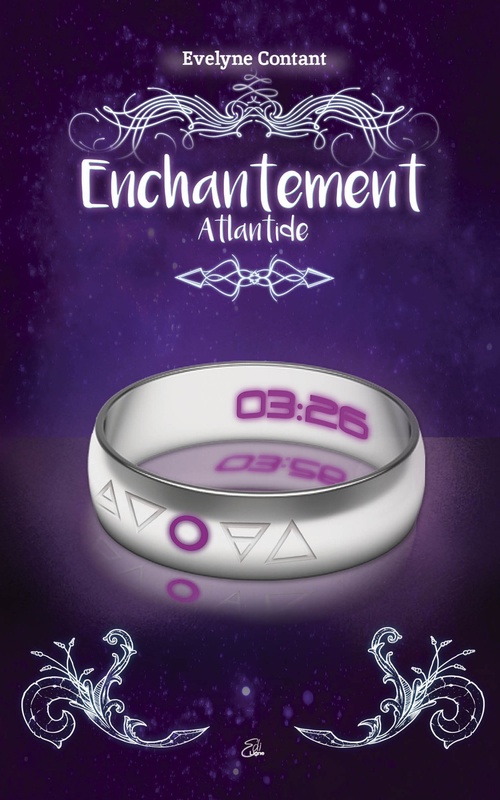 ebook cover of Atlantide, by Evelyne Contant