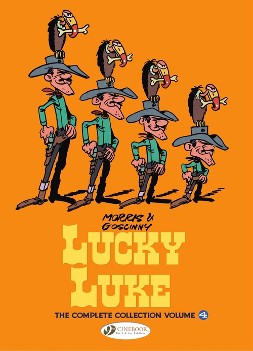 ebook cover of Lucky Luke - Vol. 4 - Lucky Luke, by René Goscinny