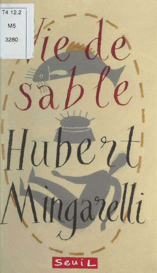 ebook cover of Vie de sable, by Hubert Mingarelli