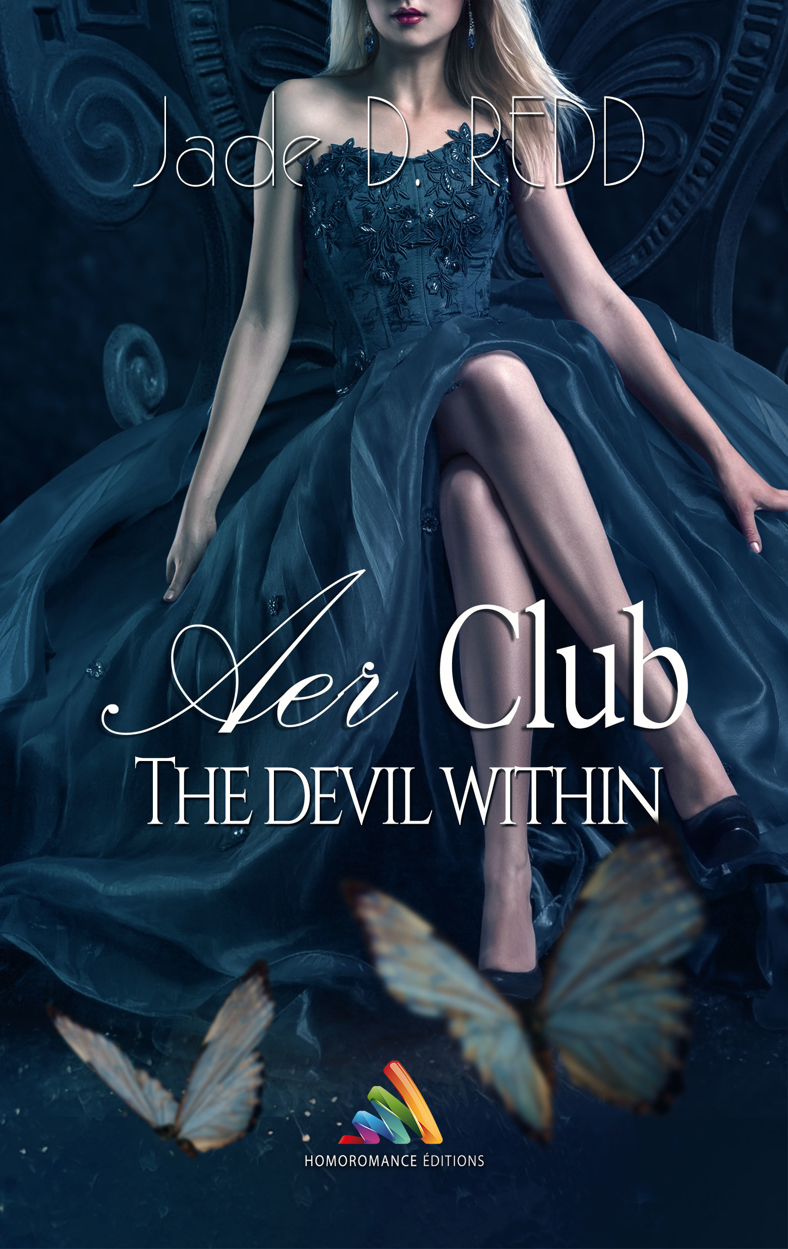 Couverture ebook de AER Club 3 : The Devil Within | Livre lesbien, roman lesbien, de Jade D. Redd
