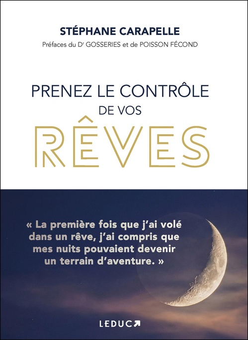 Couverture ebook de Prenez le contrôle de vos rêves, de Stéphane Carapelle