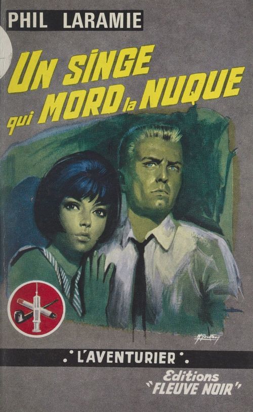 Couverture ebook de Un singe qui mord la nuque, de Phil Laramie