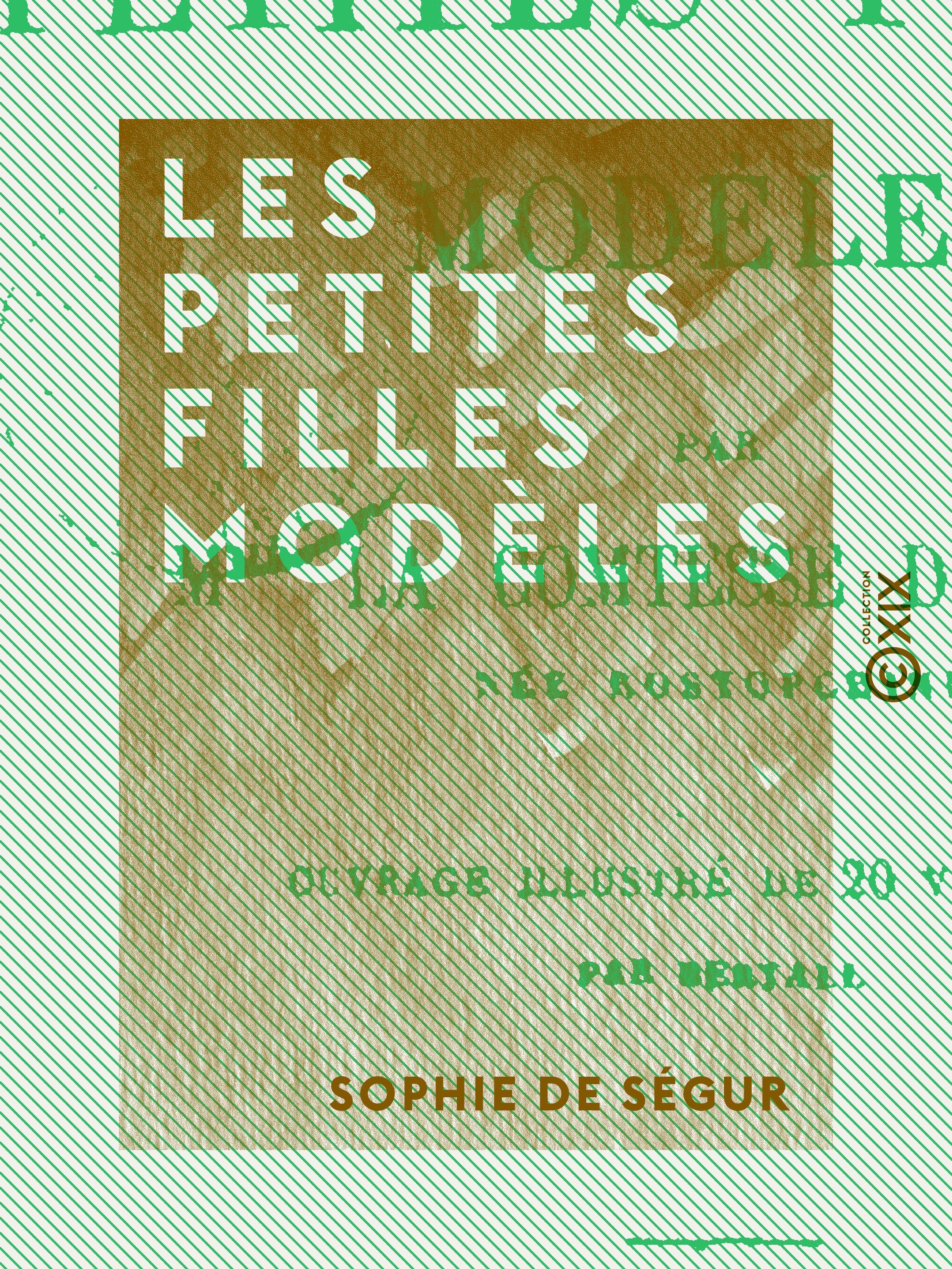 Couverture ebook de Les Petites Filles modèles, de Sophie De Segur