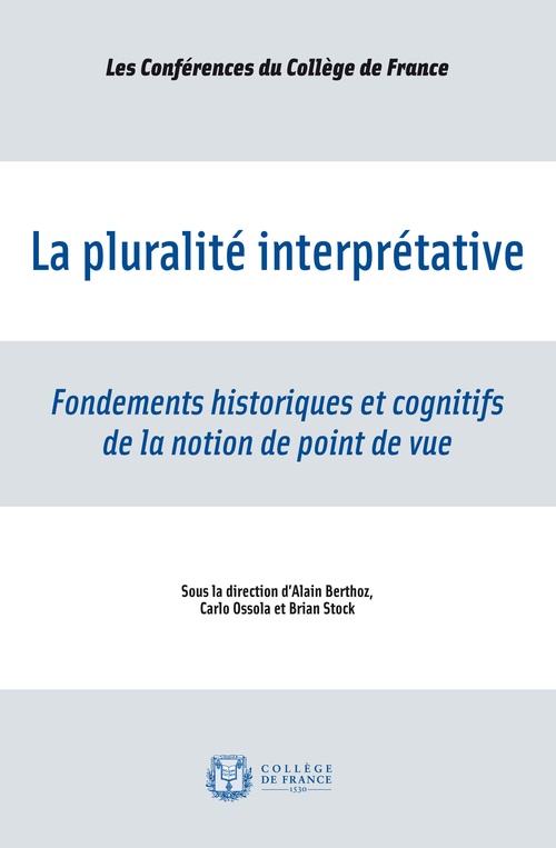 Couverture ebook de La pluralité interprétative, de Collectif
