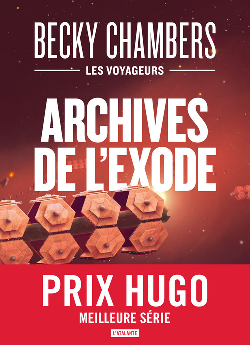 ebook cover of Archives de l'exode, by Becky Chambers