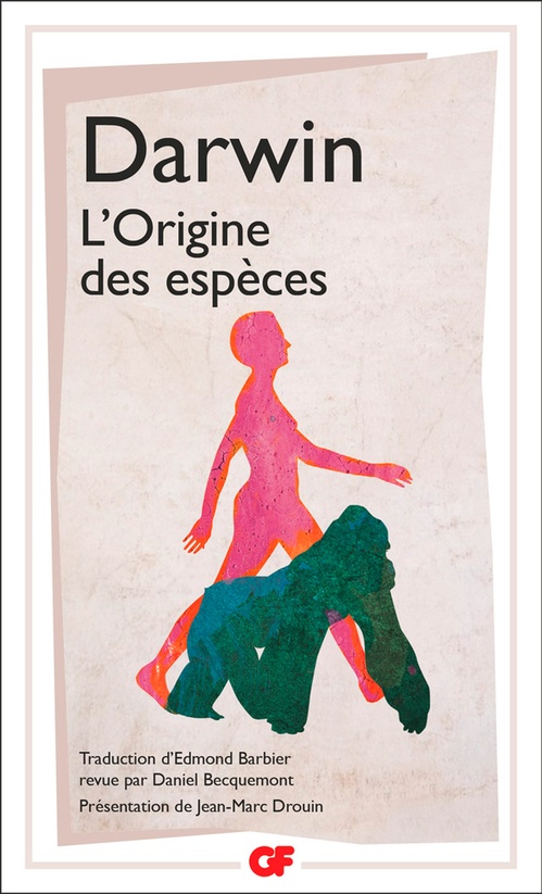 ebook cover of L'Origine des espèces, by Charles Darwin