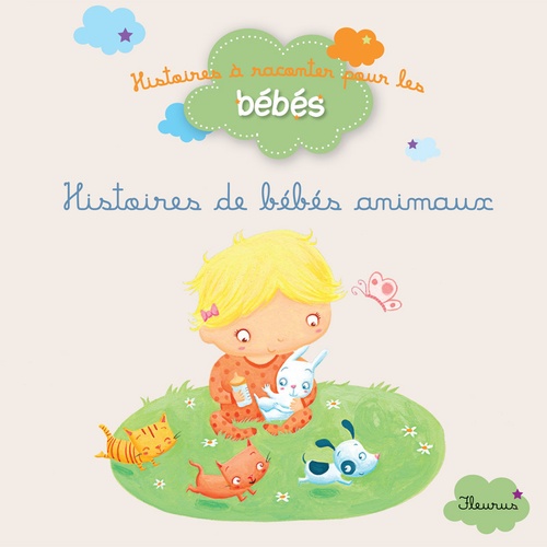 Couverture ebook de Histoires de bébés animaux, de Collectif