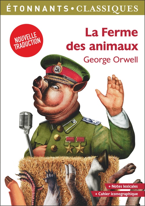 Couverture ebook de La Ferme des animaux, de George Orwell