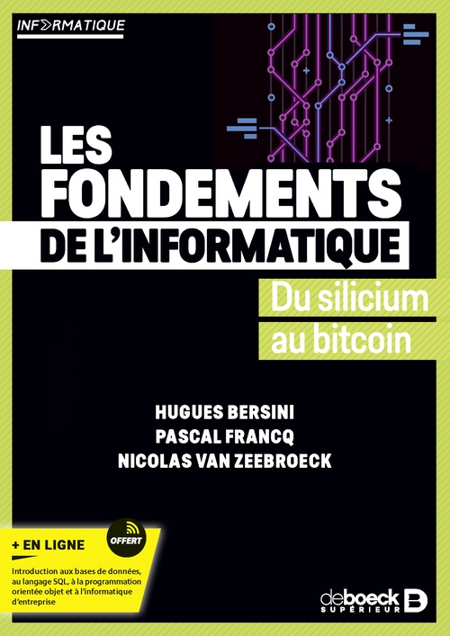 Couverture ebook de Les fondements de l´informatique, de Hugues Bersini, Pascal Francq