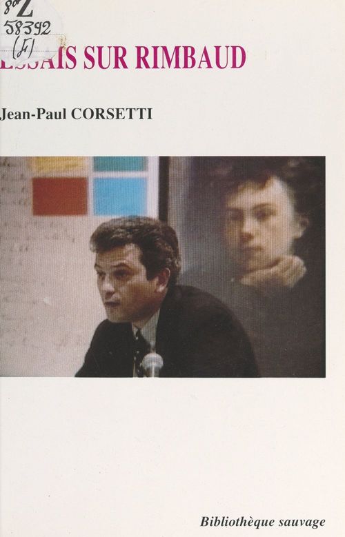 Couverture ebook de Essais sur Rimbaud, de Jean-Paul Corsetti