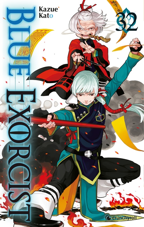 Couverture ebook de Blue Exorcist T32, de Kazue Kato